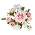 thumbnail image 2 of Danhjin Fake Flowers, Artificial Flowers Sea Rose for Outdoors Indoors Decoration Weather Proof Faux Flowers, for Garden Porch Patio Graveside Home Decor, Flowers for Decoration, 2 of 2