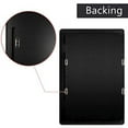 thumbnail image 6 of Medicine Cabinets Mirror 24" x 16", Black Recessed or Wall Mounted Cabinet Mirror with Storage Shelves, Modern Medicine Cabinet Mirror, 6 of 7