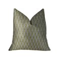 thumbnail image 2 of Almohada hecha a mano Plutus Winding Road Zest doble cara 24 x 24 Crema Oro, 2 of 2