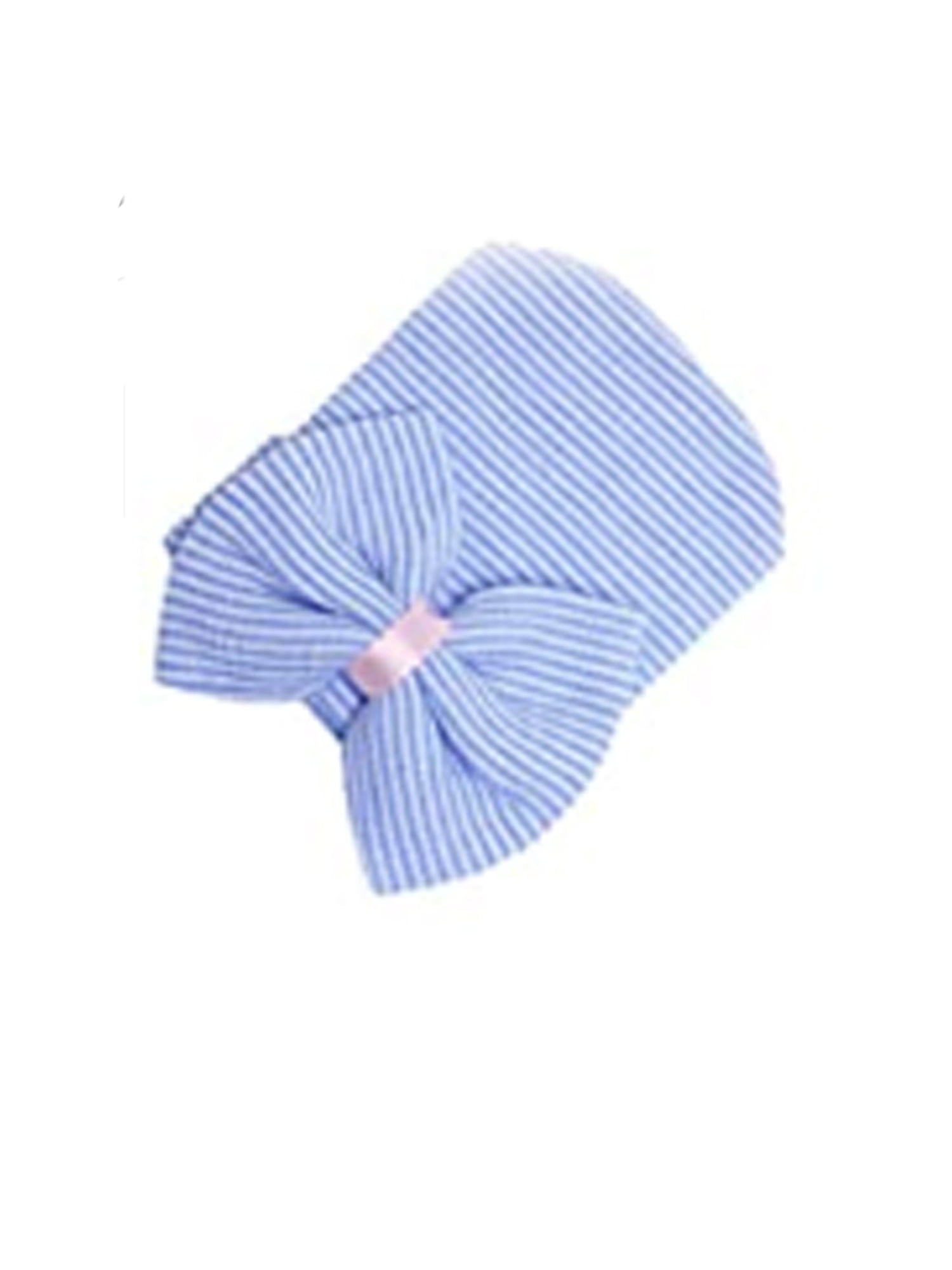 Details about  / Toddler Infant Baby Girl Striped Cute Cap Hospital Newborn Bowknot Beanie Hat