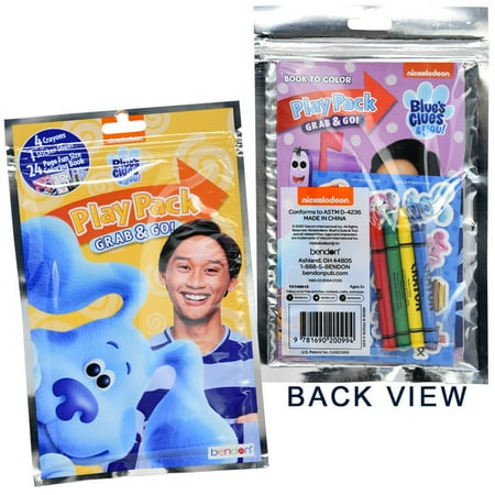 Blues Clues & You Grab n Go Play Pack Bulk- 12 pack
