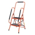 thumbnail image 1 of LUISLADDERS Step Safety Ladder Folding Anti-Slip Steel Safety Ladder Padded Side Handrails with Large Area Pedals for Kitchen Home and Office 500lbs (2 Step), 1 of 1