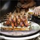 thumbnail image 5 of Soidarity Soporte de pierna de pollo BBQ Soporte de pierna de pollo plegable de acero inoxidable plateado Estufas de camping No.2 Soidarity OD009681-02, 5 of 6