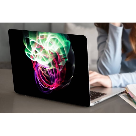 KSK KAISHEK Protective Case Hard Cover Compatible with MacBook Pro 14 inchs( Touch ID, 2021 - 2023) + Black Keyboard Cover Model M2 A2779 & A2442 M1, Type C Painting A 0698