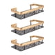 thumbnail image 4 of Estante De Almacenamiento Para Ducha, Cesta Rectangular De Aluminio Sin Perforaciones De 3 Capas Para El Del Hogar, 4 of 7