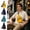 Yellow, variant on Crossbody Sling Bag for Men Women, Casual Shoulder Backpack,Small Hiking Backpack Anti Theft Lightweight for Hiking Travel