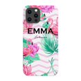 thumbnail image 1 of Personalised Flamingo Name iPhone 14 Pro Case, iPhone 13 Pro Max, 1 of 5