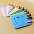 thumbnail image 2 of Marco De Fotos De Papel De Pared, Marco De Fotos De Papel Colgante De 3 Pulgadas, Artesanía DIY Colorida Con Cuerda Para Comedor, 2 of 8