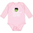 thumbnail image 3 of Inktastic Halloween So Franken Cute Boys or Girls Long Sleeve Baby Bodysuit, 3 of 5