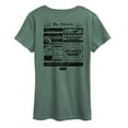 thumbnail image 2 of Beetlejuice BeetleJuice - The Afterlife Newspaper Ads - Women's Short Sleeve Graphic T-Shirt, 2 of 5