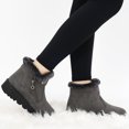thumbnail image 5 of Ecetana Women Snow Boots Winter Shoes Faux Fur Lined Warm Comfortable Anti Slip Booties with Zippers, 5 of 6