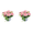 Pink-2pc, variant on DefiDgd Faux Flowers in Vase Small Potted Plant,Table Centerpieces Decorations,Faux Flower Arrangement for Home Desk Shelf Dining Room Kitchen Wedding Decor(Pink)