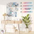 thumbnail image 5 of 97 Decor Coastal 4x6 Blue Beach Collage Poster Set, 40 Pieces, 5 of 6