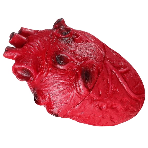 Realistic Heart Props for Halloween Party Decorations and Scary Pranks Eerie Body Parts Model Haunting House Accessories
