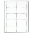 thumbnail image 2 of Print-Ready Name Badge Inserts (2-3/16" x 3-1/2"), 10-UP, Perfed on 8-1/2" x 11" White 65lb Cover Paper - 100 Sheets (1,000 Inserts), 2 of 2
