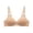 Khaki, variant on Utoimkio Bras for Women Women's Bra Soild Wire Free Underwear One-Piece Bra Everyday Small Cup Underwear