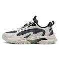 thumbnail image 4 of Men's Breathable Mesh & Synthetic Casual Sneakers, Lightweight Lace-Up Dad Shoes with Chunky Sole, Non-Slip Footwear for Walking, Running, and Everyday Wear, 4 of 10