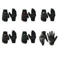 thumbnail image 4 of yingyy Touch Screen Friendly Bike Gloves For Motorcyclists Leather Motorcycle Gloves gray L, 4 of 6