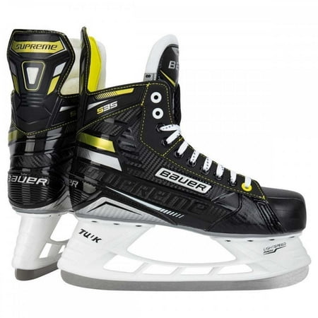 Bauer Unisex BTH20 Supreme S35 Senior Hockey Skate, Adult, Black, 7.5 M US