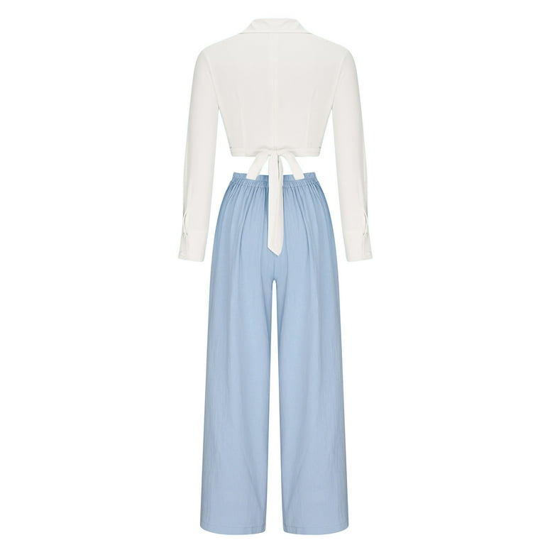 希少になる 2 qolati Piece Cotton Sets Matching Lounge Women for Outfits Clothing