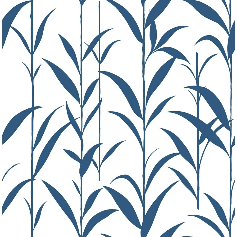 NextWall Bamboo Leaves Peel and Stick Wallpaper - Walmart.com - Walmart.com