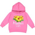 thumbnail image 2 of Inktastic Hawaii Girl Hibiscus Flowers Toddler Hoodie, 2 of 4