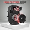thumbnail image 2 of Sistema PA portátil Pyle PPHP1049KT 1000W Bluetooth de 2 vías, 2 of 7