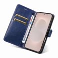 thumbnail image 4 of Wallet Case for Samsung Galaxy S26 Edge Flip Cover with Card Slots, Magnetic Stand & Strap Blue, 4 of 7