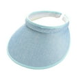 thumbnail image 2 of Women Summer Sun Hat with Hair Clip, Wide Brim Sunshade Visor Cap, Sun Protection Outdoor Sports Hat for Running Cycling Fishing, Lightweight Breathable Sunscreen Headless Hat for Ladies, 2 of 5