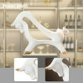 thumbnail image 6 of Dualoai Countertop Wine Rack Creative Cow Sculpture for Dining Table Entrance Office White, 6 of 9