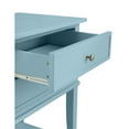 thumbnail image 5 of Desert Fields Eclectic Boho Accent Table with 2 Drawers, Blue, 5 of 7