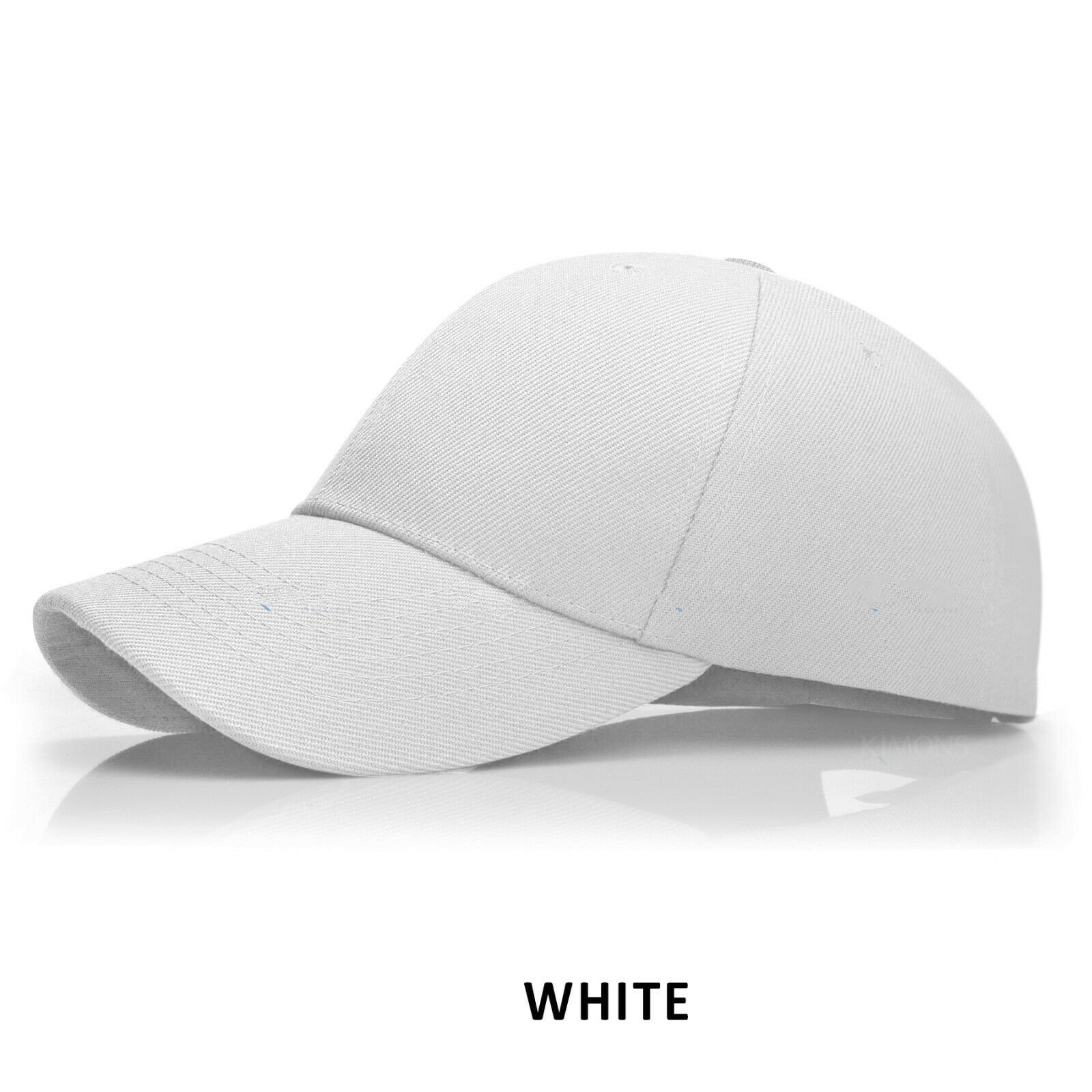 Loop Plain Baseball Cap Solid Color 