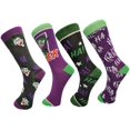 thumbnail image 1 of Mens Cotton Dress Socks Wedding Groomsmen Socks Size 8-13 MultiPack, 1 of 5