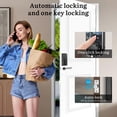 thumbnail image 3 of Keyless Entry Smart Door Lock - Fingerprint & Code Deadbolt for Front Door, 3 of 3