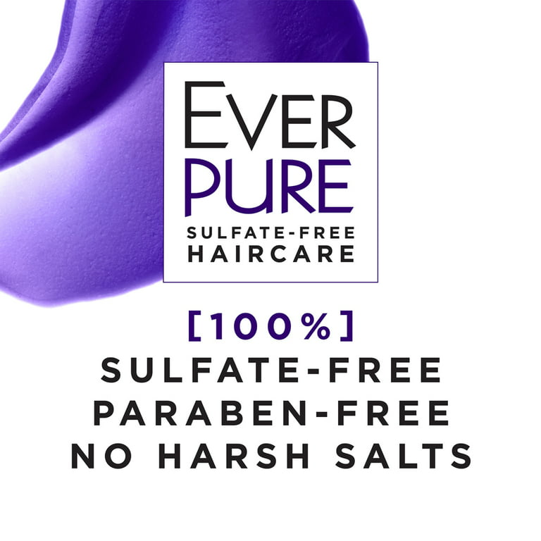 Kæmpe stor announcer svag L'Oreal Paris EverPure Brass Toning Purple Sulfate Free Shampoo, 6.8 fl.  oz. (2 pack) - Walmart.com