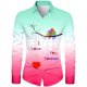 thumbnail image 1 of Nuevo patrón floral de alta definición de moda para hombres, color degradado de moda para hombres, informal, para fiestas al aire libre, suave y cómodo, 1 of 6
