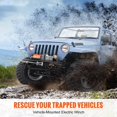 thumbnail image 2 of BENTISM Electric Winch, 12V 2000 lb Load Capacity Steel Rope Winch, IP55 39ft ATV UTV Winch with Wired Handheld Remote, 2 of 9
