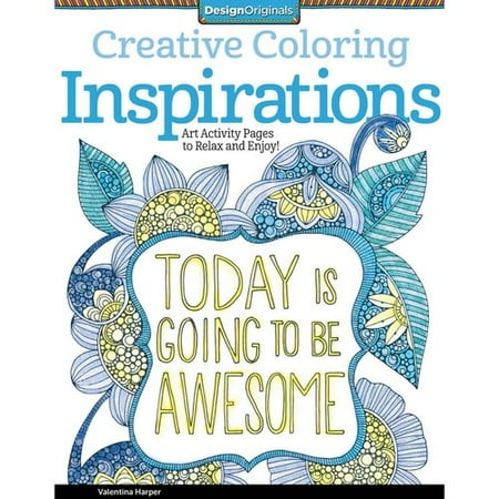CREATIVE COLORING INSPIRATIONS: ART ACTIVITY PAGES