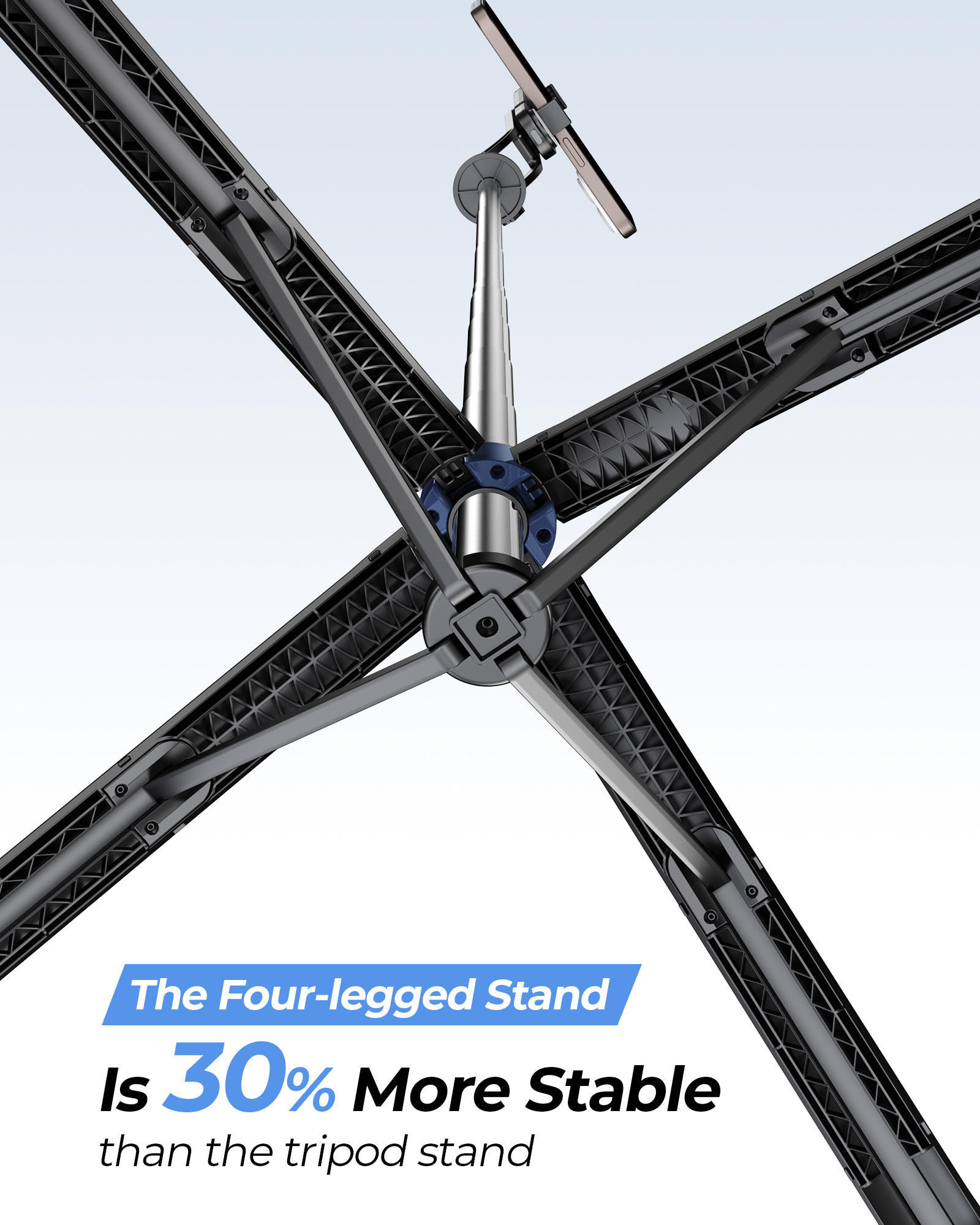 FrSara 71" Extendable Phone Tripod & Selfie Stick photo 4