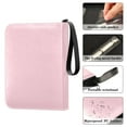 thumbnail image 4 of Trading Card Binder Album 400 Pockets 50 Removable 4-Pocket Pages Waterproof Soft Pink, 4 of 6