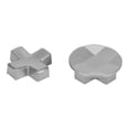 thumbnail image 2 of Controller D Pads Replacement Directional Button Metal Faceted Standard D Pad for Xbox One Elite Elite Series 2 Silver, 2 of 5