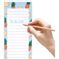 thumbnail image 4 of 8 Magnetic Notepads – Notepads for Grocery List, Shopping List, To-Do List, Reminders -Strong Magnetic Back- Memo Notepad with Realistic Fruit Designs | 25 Sheets per Pad 7.5 x 3.5 inch (8 Pack), 4 of 5