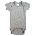 thumbnail image 1 of Bambini LS-0173 Body Interlock Manches Courtes&44; Gris - Moyen, 1 of 3