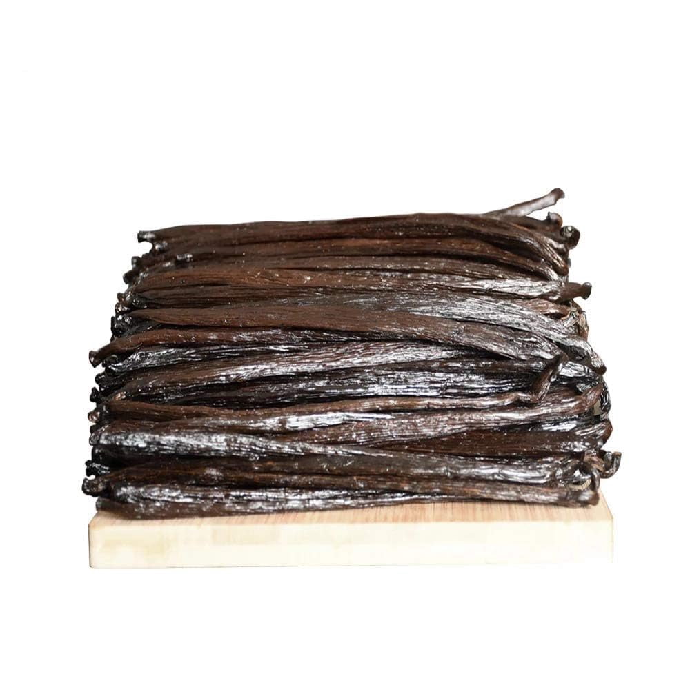 Organic Grade A Madagascar Vanilla Beans. Certified USDA Organic for Extract and all things Vanilla IMPORTED FROM MADAGASCAR (50 COUNT)