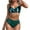 Army Green, variant on amlbb Womens Swimsuits Sexy Two Piece Swim Suit Split Swimsuit Slim Swimsuit Set 2 Piece Swimsuit For Women on Clearance