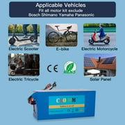 36V 10Ah Ebike Battery Pack Electric Scooter Bike Lithium Battery 750W for Adult Electric Bicycle Motor with 2a Charger