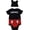 Black Red Mickey, variant on Monsters Inc. Sully Cosplay Bodysuit and Hat Set Newborn to Infant