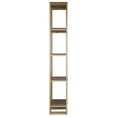 thumbnail image 4 of Bowery Hill 4 Shelf Bookcase in Antique Gold and Dark Walnut, 4 of 5
