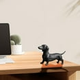 thumbnail image 3 of SIEYIO Dachshund Resins Standing Long Dog Statue Ornament Outdoor Garden Decorations, 3 of 8