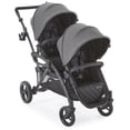 thumbnail image 1 of Contours Options Elite V2 Convertible Lightweight Tandem Double Stroller Infant and Toddler, Reversible Easy-Lift Seats, Spacious Seating, Height Adjustable Handle, Standing Fold - Graphite Gray, 1 of 5